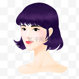 洗脸美女美女图片_美妆美肤头像美女微整美容PNG