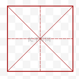 田字格图片_红色田字格