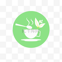 茶叶茶壶图标设计