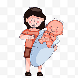 妈妈婴儿宝宝图片_超幸福的妈妈有了个试管婴儿