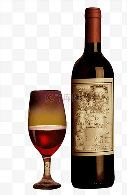 红酒logo图片_酒水红酒