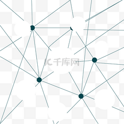 矢量激光线背景白色圆形思维导图