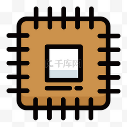 CPU核心图标