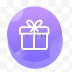 icon生日礼物图片_白色的礼盒免抠图