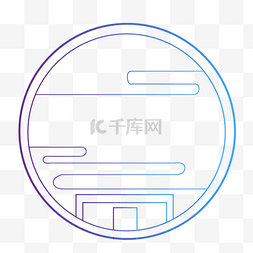 水墨中国风图片_中国风线条复古经典