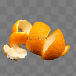 橘子皮垃圾