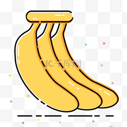 三根香蕉图片_mbe香蕉装饰