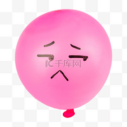 抑郁沮丧气球表情