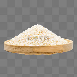 白色粮食糯米