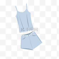 服装搭配图片_矢量夏季女子服饰