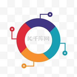 通用PPT图片_PPT圆形信息图表