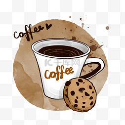 咖啡勺图片_卡通咖啡和曲奇PNG免抠素材