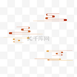 古典中国风云纹