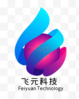 蓝色的科技LOGO