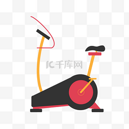 共享单车横版图片_健身器材动感单车