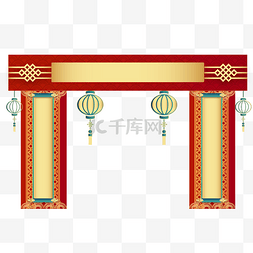 新年春节门头装饰
