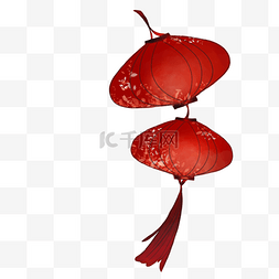 中国风红色手绘喜庆灯笼