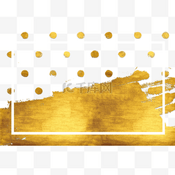 黄金金箔装饰波点边框金漆