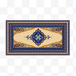 古典花纹地毯