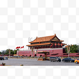 北京颐和园白塔图片_北京天安门城楼和长安街