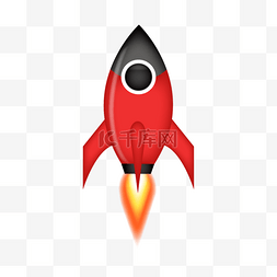 飞升红色火箭