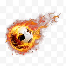 火焰足球图片_火焰足球