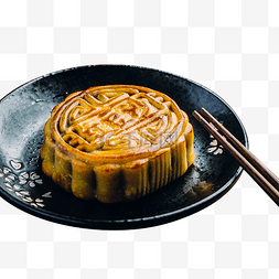 红豆沙月饼中秋佳节美食