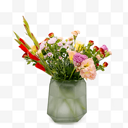 图片_家庭插花鲜花花瓶