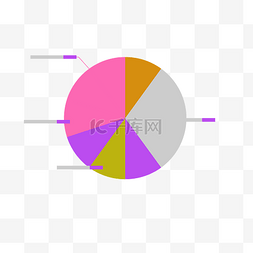 数字几何多边形图片_PPT装饰元素背景