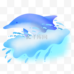 蓝色海洋海浪