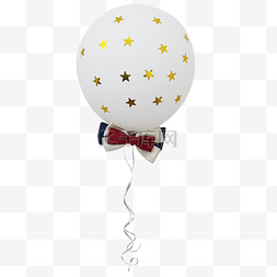 白色星星唯美浪漫气球