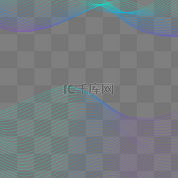 炫彩底纹图片_蓝紫色波浪渐变曲线线条