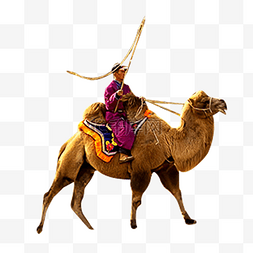 骑骆驼图片_骑骆驼的男人