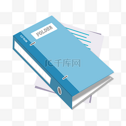 文件夹蓝色文件夹图片_资料夹文件夹