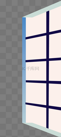 玻璃窗矢量图片_窗户矢量图