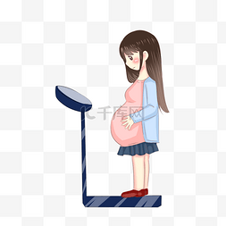 孕妇秤体重