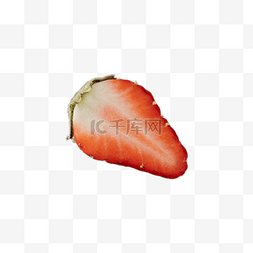 切开的小半西柚图片_美食食品水果草莓切开切果