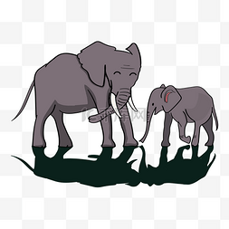 两只大象
