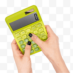 算账图片_绿色计算器算术