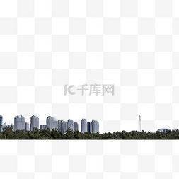 金融剪影图片_房子建筑风景街景