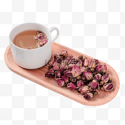 干茶玫瑰图片_玫瑰花茶茶艺养生茶水