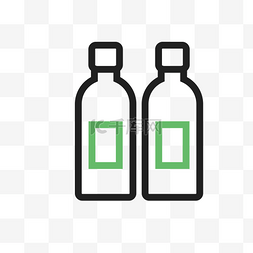 瓶子小图标图片_卡通瓶子PNG下载