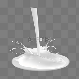奶花飞溅液体图片_牛奶奶花倒奶