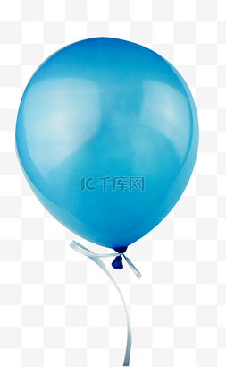 彩色气球图片_蓝色气球