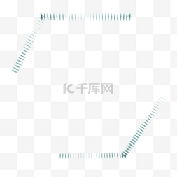 C4D简约几何边框