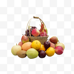 各种水果果篮