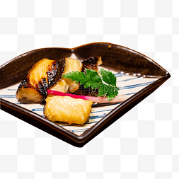 日式餐厅图片_美食晚餐鳕鱼日料烧烤