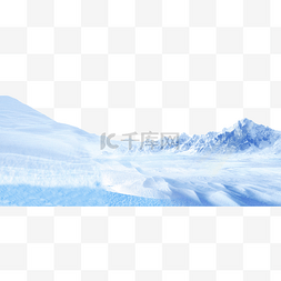 大雪图片_冬季雪山景色