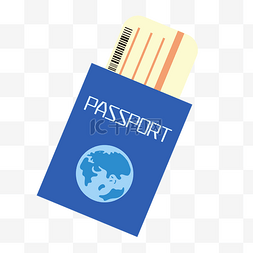 旅行机票护照