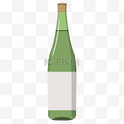 香槟酒瓶贴图片_白酒酒瓶